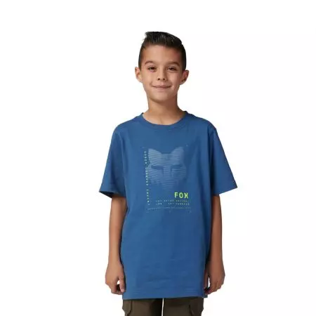 Koszulka T-Shirt Fox Junior Dispute Prem Indigo YXL-3