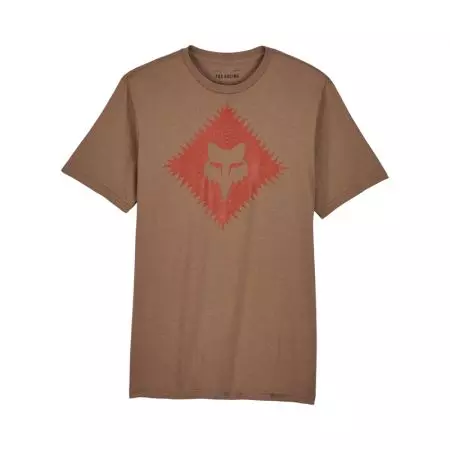 Koszulka T-Shirt Fox LEO Prem SS Tee Chai XL - 32070-562-XL
