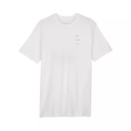 Koszulka T-Shirt Fox Sipping Prem SS Tee Optic White M - 32747-190-M
