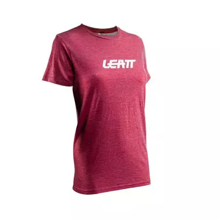 Koszulka T-Shirt Leatt Premium damska Ruby czerwony S-1