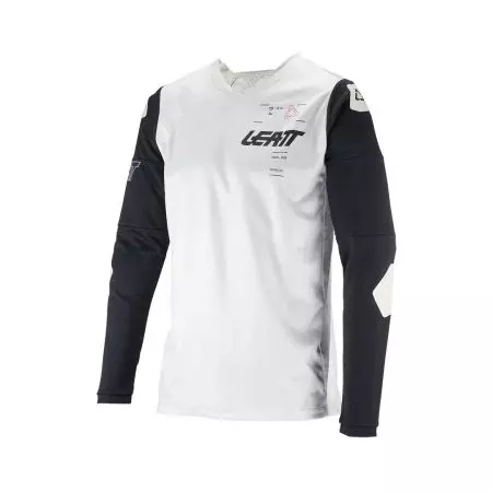 Bluza motocyklowa cross enduro Leatt 4.5 Windblock Forge biały czarny L-1