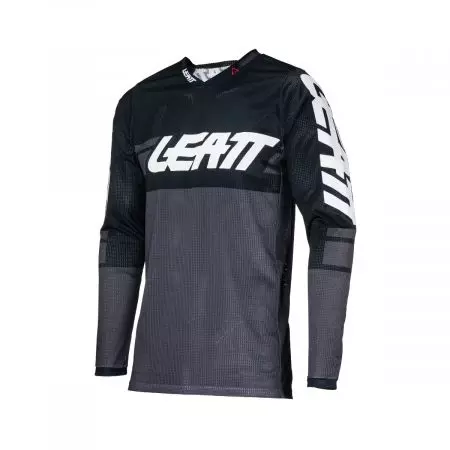 Leatt 4.5 X-Flow Crna enduro motociklistička majica grafitno crna L-1