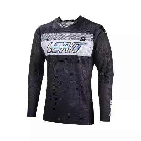 Leatt 5.5 Ultraweld Jersey Graphite graphite white XL enduro motociklistička majica-1
