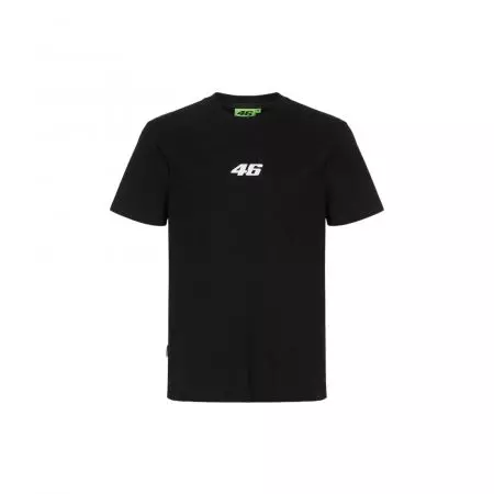 Koszulka T-Shirt męski VR46 Core 46 czarny M-1
