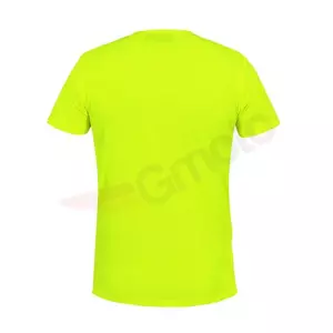 Koszulka T-Shirt męski VR46 Core Fluo Yellow rozmiar L-2