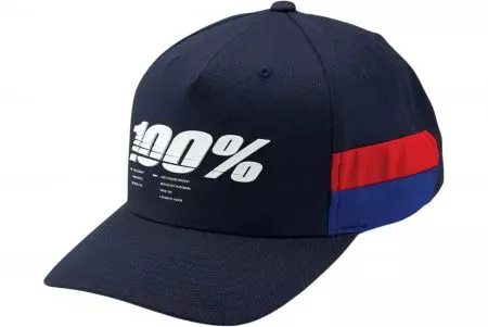 100% Percent Loyal X-Fit bejzbolska kapa, plava i bijela - 20089-015-01