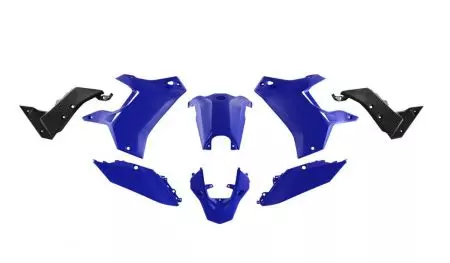Conjunto de plástico Racetech sem asa dianteira Yamaha Tenere 700 T7 19-24 azul-preto-1