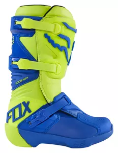 Motociklističke čizme Fox Junior Comp Yellow/Blue Y3-2