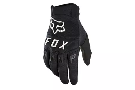 Fox Dirtpaw Motoristične rokavice Black/White XL - 25796-018-XL