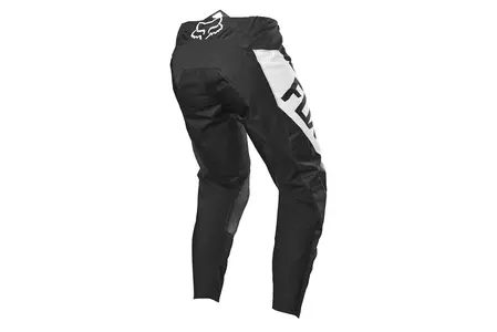 Pantaloni pentru motociclete Fox 180 Revn negru/alb 32 M-6