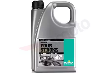 Olej silnikowy Motorex 4-Stroke 10W40 Półsyntetyczny 4 l - 306243