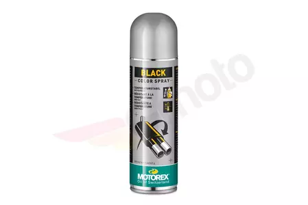 Hitzebeständiges Spray schwarz matt Motorex Colour Black 500 ml - 400497