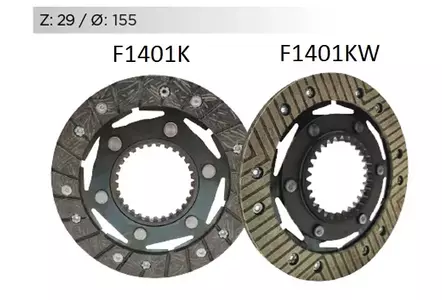 Δίσκος συμπλέκτη Newfren F1401K - F1401K
