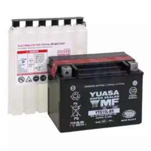 Bateria Yuasa YTX15L-BS de 12V 13Ah sem manutenção