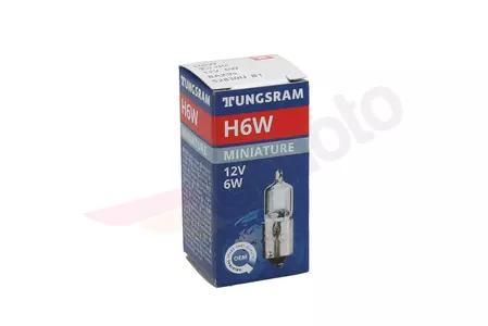 Bec 12V 6W H6W Bax9s cu halogène Tungsram