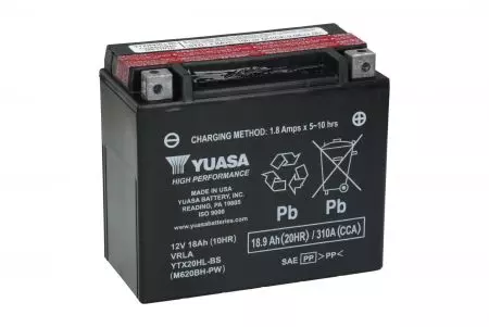 Neподдържана батерия 12V 18Ah Yuasa YTX20HL-BS-PW-2