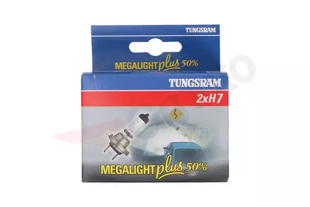 Pære 12V H7 55W Tungsram Megalight +50% 2 stk.-2
