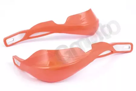 "Biketec" aliuminio rankų apsaugos oranžinės spalvos - BTHGALUOR