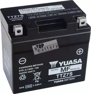 Akumulator bezobsługowy 12V 6Ah Yuasa TTZ7S