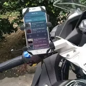 Motorkerékpár telefontartó USB töltővel X-Grip L-11