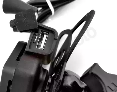 Uchwyt motocyklowy na telefon z ładowarką USB X-Grip L-6