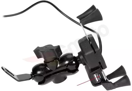 Telefonhållare för motorcykel med USB-laddare X-Grip L-7