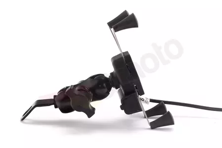 X-Grip XL Motorrad-Handyhalter mit USB-Ladegerät-4