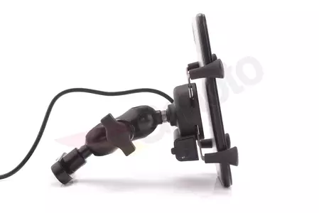 RAM L-Metall USB-Motorrad-Telefonhalter mit Ladegerät-9