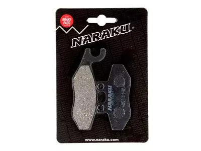 Bremsbeläge Naraku organisch für Aprilia Derbi Gilera Piaggio Vespa - NK430.10           