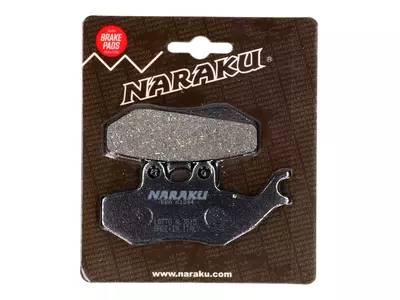 Bremsbeläge Naraku organisch für Aprilia Gilera MBK Yamaha - NK430.20           