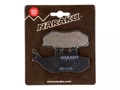 Bremsbeläge Naraku organisch für Italjet Millenium Rieju RS2 Keeway TX - NK430.25           