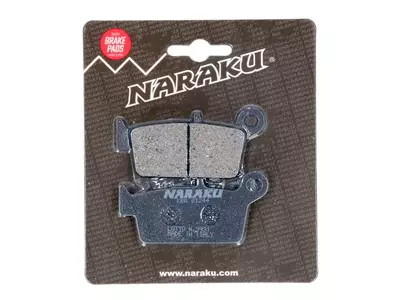 Bremsbeläge Naraku organisch für Curio Fever ZXI ZXII KB50 Lead Shadow - NK430.05           