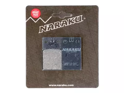 Pastillas de freno Naraku Organic F12 Phantom Crosser S53 S83 - NK430.40           