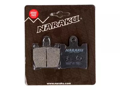 Plaquettes de frein Naraku Organic AN Burgman SYM GTS Joymax - NK430.18           