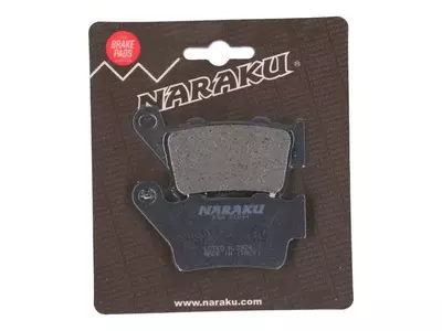 Plaquettes de frein arrière Naraku Organic - NK430.41