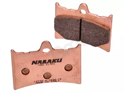 Pastilhas de travão Naraku Sinter Metallic AF1 Futura RS 125 - NK430.58/S         