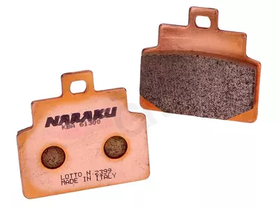 Naraku Sinter Metallic pastillas de freno Aprilia Scarabeo 100 - NK430.27/S         