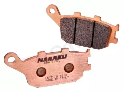 Pastilhas de travão Naraku Sinter Metallic Honda Forza Jazz NSS MF07 - NK430.50/S