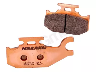 Klocki hamulcowe Naraku Spiek metaliczny Yamaha 660 YXR FAR/FAS Rhino (4x4), 700 YFM Raptor, 700 YFM RY   - NK430.47/S