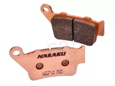 Klocki hamulcowe Naraku Spiek metaliczny (tył) - NK430.41/S