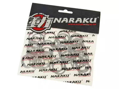 Garnituri de aluminiu Naraku 20x26x1.5mm 50 buc.     -1