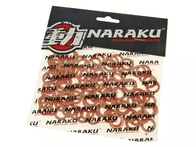 Garnituri de cupru Naraku 10x16x1.5mm 100 buc.      - NK150.69-100       