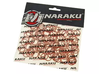 Garnituri de cupru Naraku 12x16x1.5mm 100 buc.      - NK150.70-100       