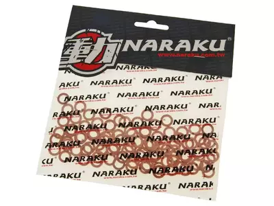 Dichtringe Kupfer Naraku 6x10x1,5mm 100 Stück                                                                               - NK150.59-100       
