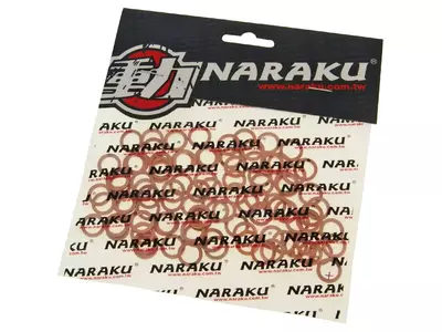 Garnituri de cupru Naraku 8x12x1.5mm 100 buc. - NK150.68-100