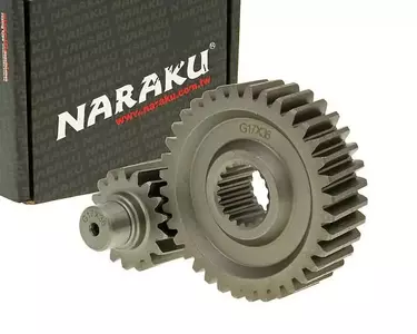 Getriebe sekundär Naraku Racing 17/36 +31% für GY6 125 150ccm 152/157QMI - NK901.24           