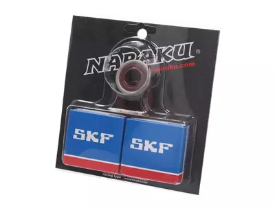 Cuscinetti per albero + guarnizioni SKF C4 a gabbia metallica Minarelli AM - NK102.99           