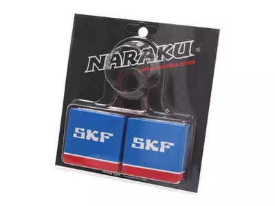 Ložiská hriadeľa + tesnenia SKF kovová klietka Piaggio - NK102.92           