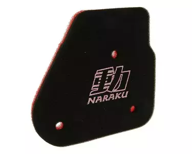 Naraku dubbellaags luchtfilterelement Minarelli horizontaal - NK303.01           