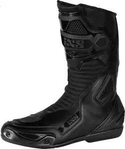 IXS RS-100 botas de moto de cuero negro 38
